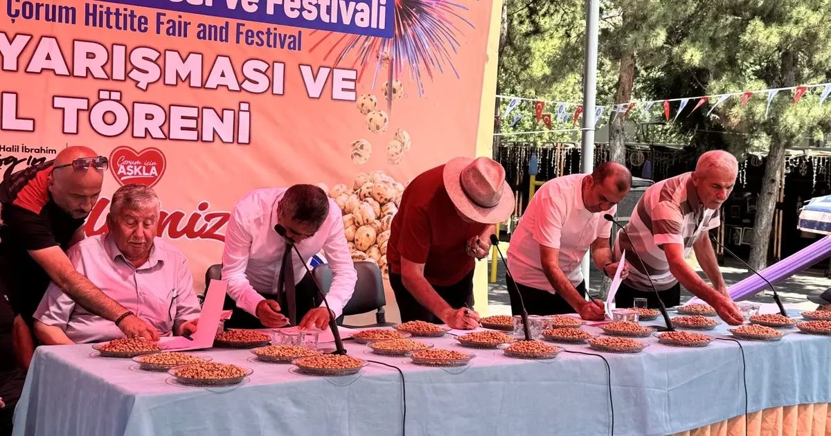 Leblebinin en iyileri yarıştı
