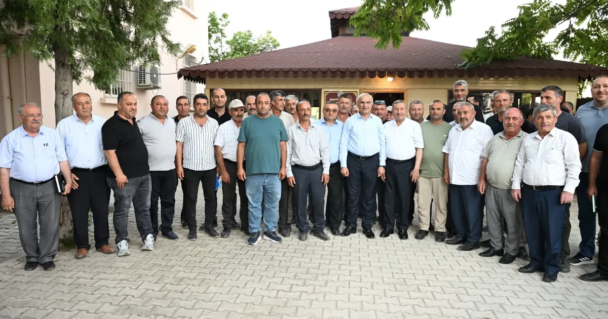 Malatya Büyükşehir’den Darende’ye anlamlı ziyaret