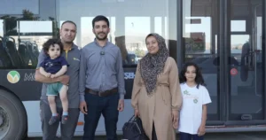 Malatya Büyükşehir Belediyesi MOTAŞ bünyesinde görev yapan otobüs kaptanı Mehmet