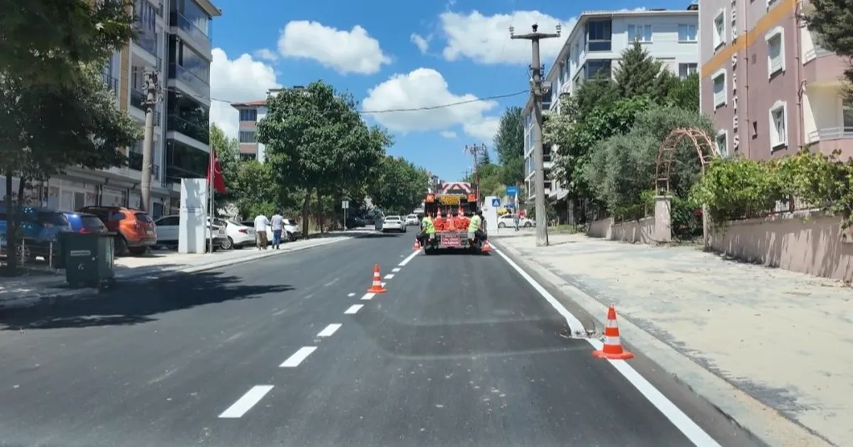 Malkara’da üç cadde yeni yüzüne kavuştu