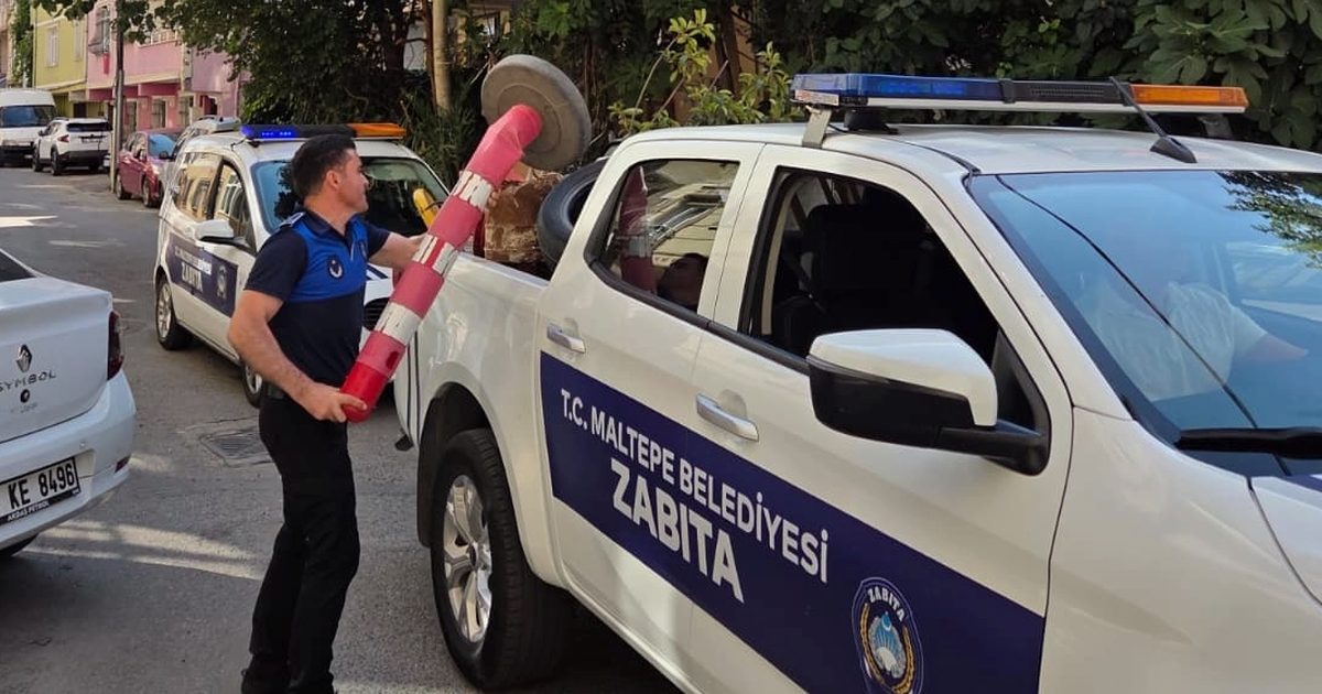 Maltepe’de kapsamlı kaldırım işgali denetimi