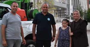Manisa’da özel gereksinimli Nuran’ın ilaçlama araçlarına olan sevgisi, Manisa Büyükşehir