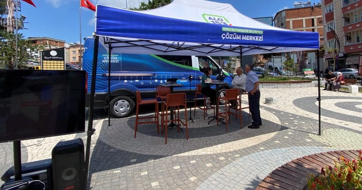 Ordu Büyükşehir’den Korgan’da yerinde çözüm