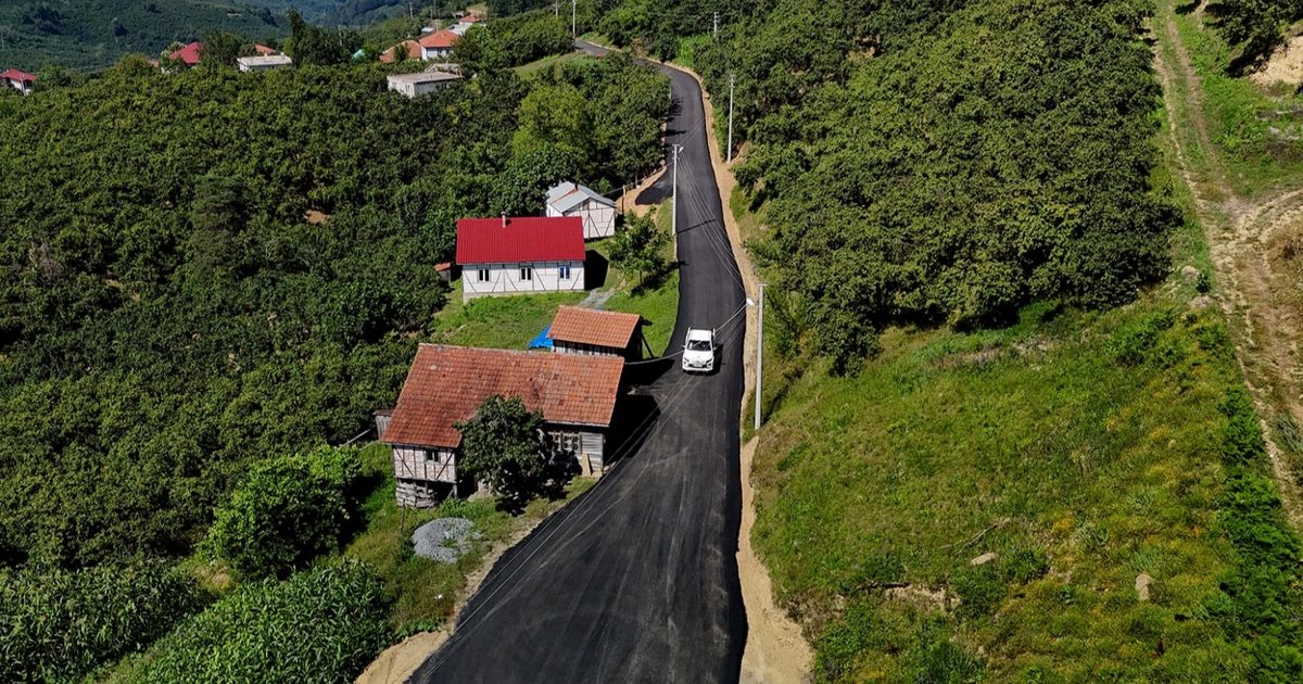 Sakarya’da fındık hasadının yoğun olduğu 3 güzergahda ulaşım hamlesi