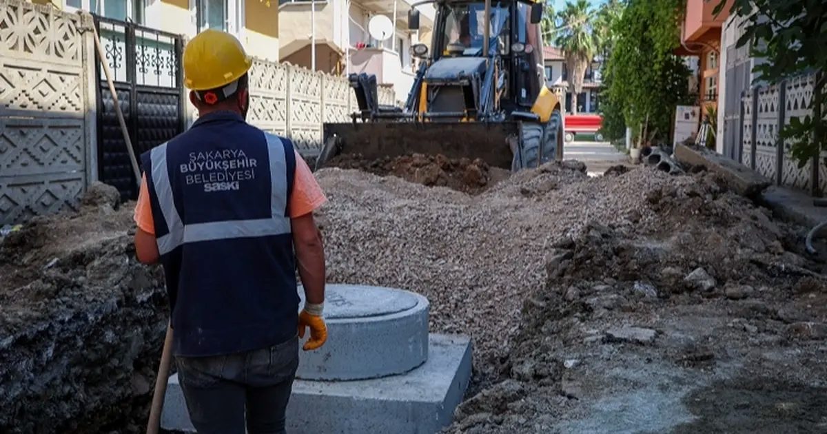 SASKİ, İstiklal Mahallesi’nin yağmur suyu altyapısını güçlendiriyor