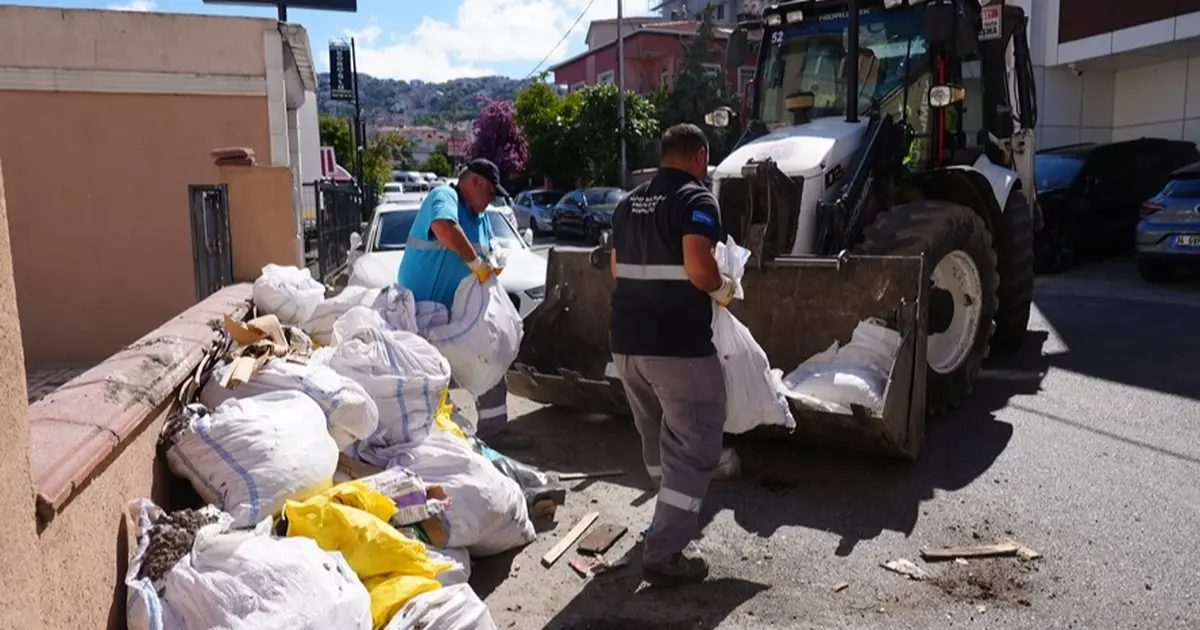 Zümrütevler’de kapsamlı temizlik mesaisi