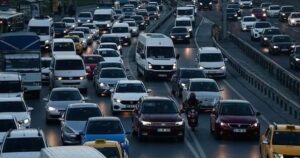 TÜİK verilerine göre temmuz ayında 207 bin 508 taşıtın trafiğe