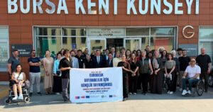 Türkiye Ulusal Ajansı tarafından desteklenen ve Bursa Kent Konseyi iş