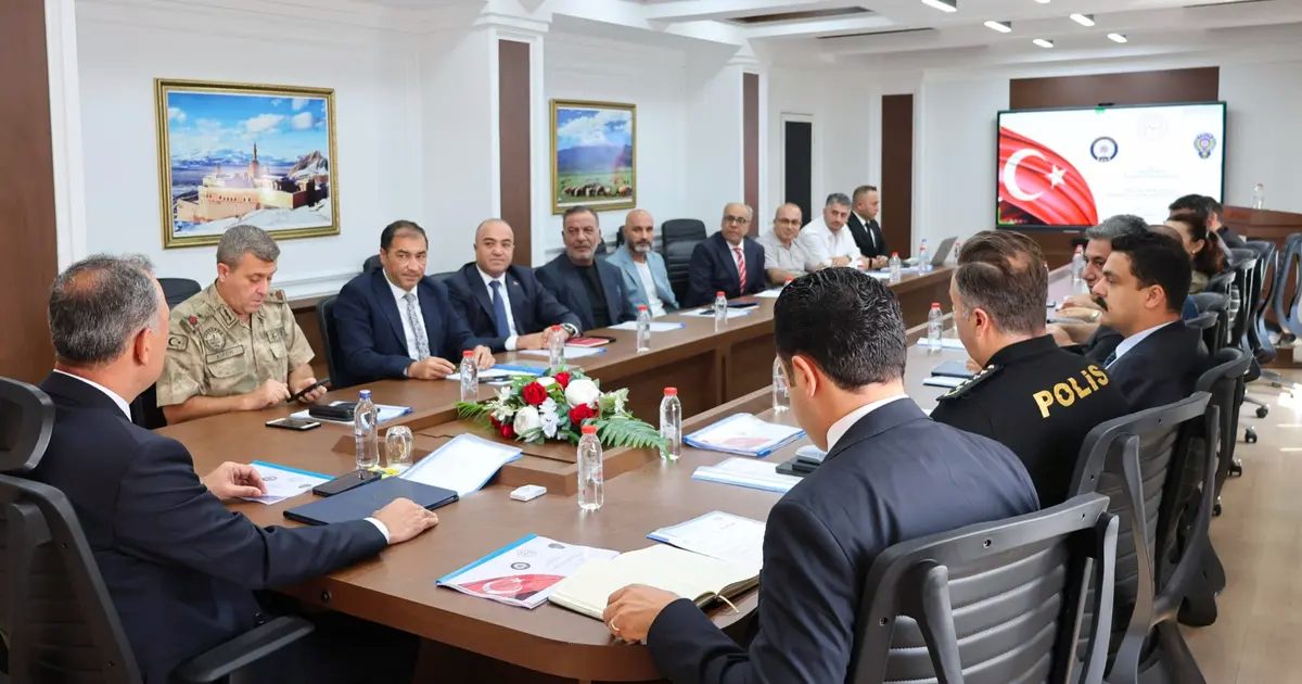 Ağrı Valiliği’nde Spor Güvenliği Zirvesi