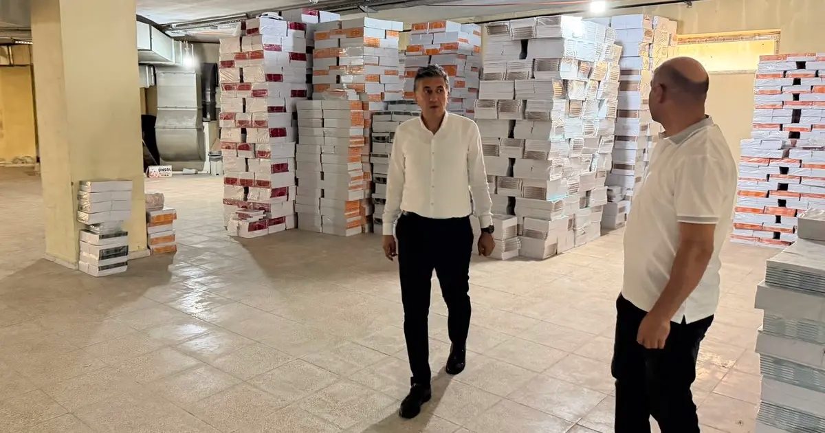 Ağrı’ya yeni dönem ders kitapları geldi