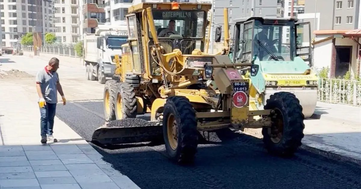 Ankara Keçiören’de Fen İşleri ekipleri sahada