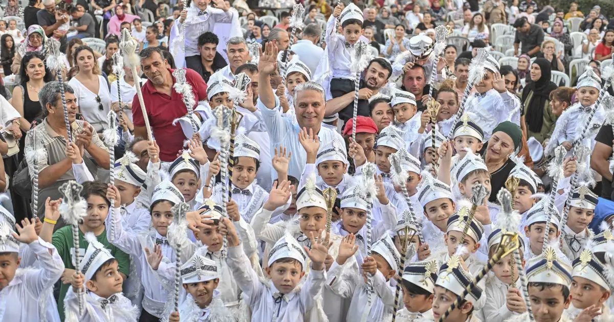 Antalya Muratpaşa’da sünnet şöleni heyecanı