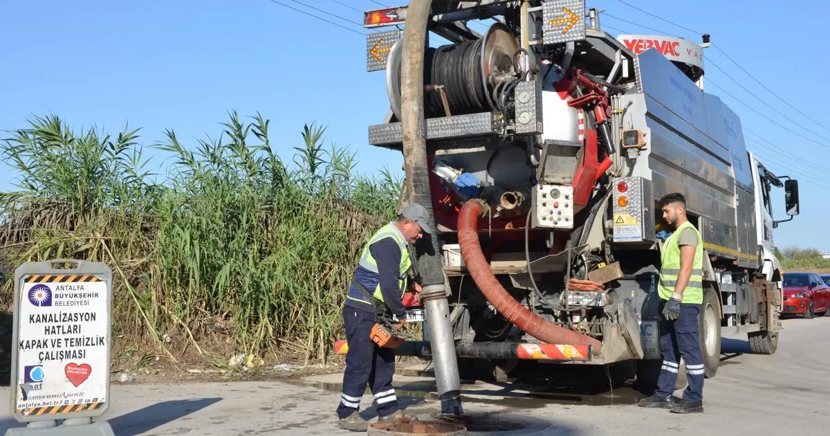 Antalya’da kanalizasyon altyapısına 6,8 milyar liralık yatırım