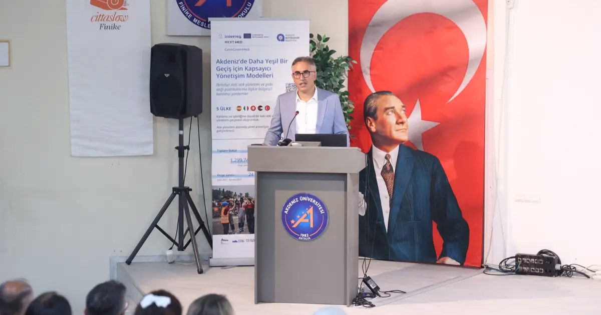 Antalya’da ‘Yeşil Geçiş İçin Ortak Akıl Çalıştayı’ düzenlendi