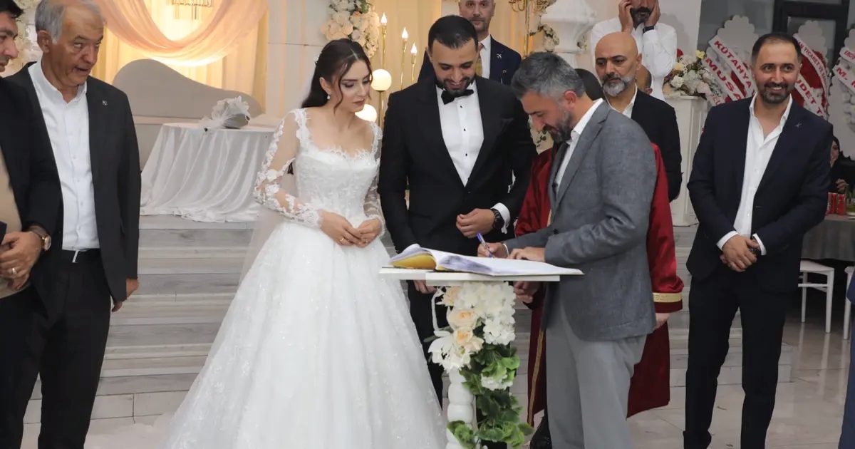 ATSO Başkanı Saim Alpaslan’ın oğlu Yusuf Alpaslan dünya evine girdi