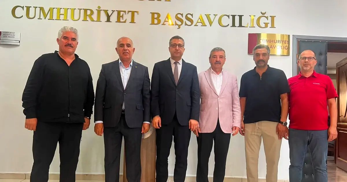 ATSO’dan Cumhuriyet Başsavcısı Yusufoğlu’na hayırlı olsun ziyareti