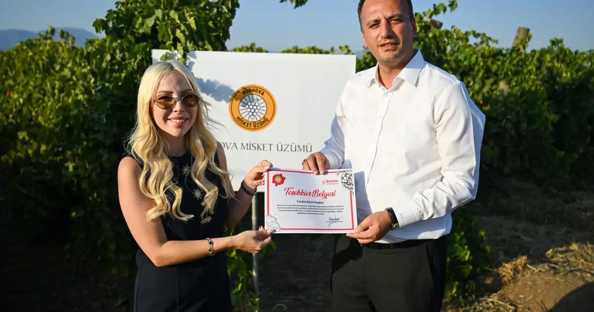 Bornova’da Lucien Arkas Bağları’na coğrafi işaret tescili