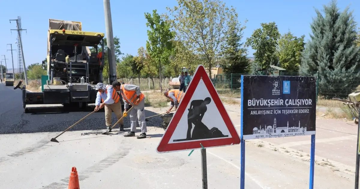 Bursa Büyükşehir’den Çalıkavak’a konfor dokunuşu