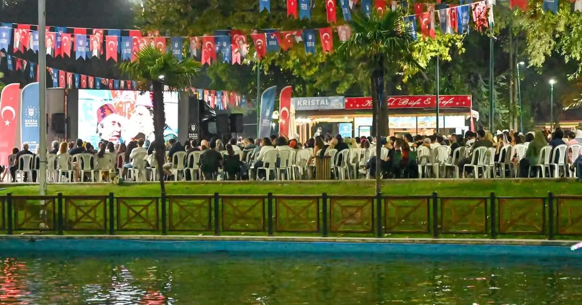 Bursa Büyükşehir’den Kültürpark’ta Yeşilçam esintisi
