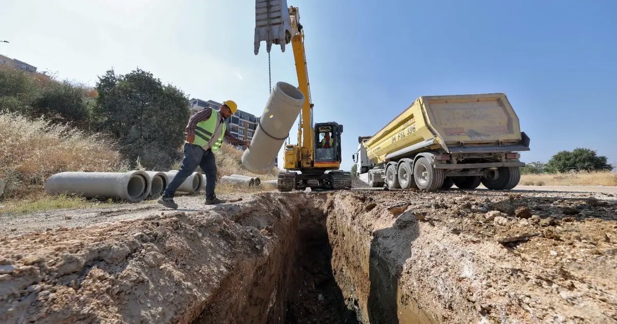 Bursa Büyükşehir’den Nilüfer’e 7 bin 600 metrelik altyapı yatırımı