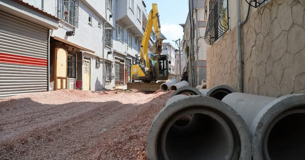 Bursa Büyükşehir’den Yavuzselim’e altyapı hamlesi