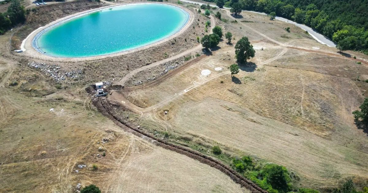 Bursa Gemlik’te sulama tesisi kısa sürede yüzde 80 tamamlandı