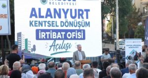 Bursa'da İnegöl Belediyesi, Alanyurt Kentsel Dönüşüm Projesi kapsamında site ziyaretleri