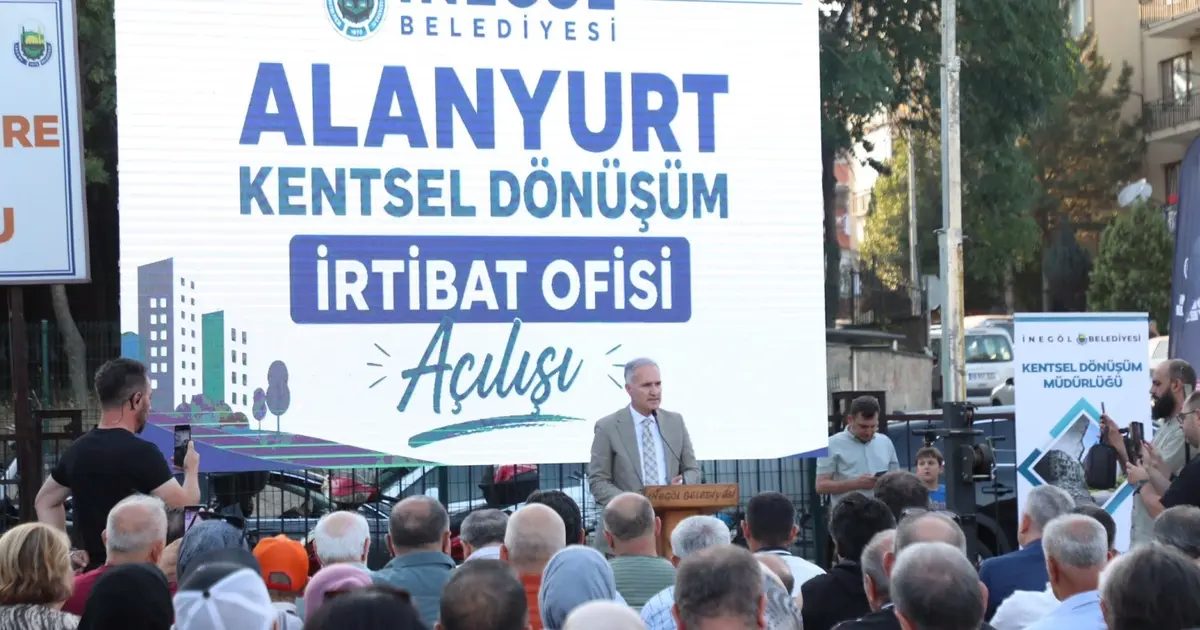 Bursa İnegöl’de dev proje tüm detaylarıyla anlatılıyor