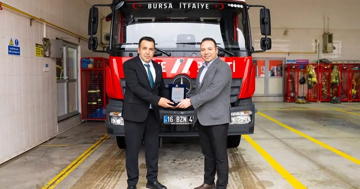 Bursa İtfaiyesi filosunu güçlendiriyor… 10 yeni araç göreve başladı