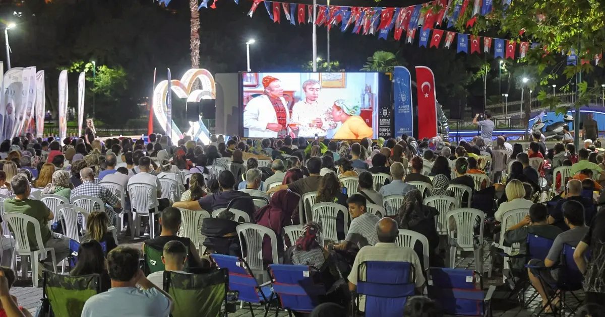 Bursa Kültürpark’ta Yeşilçam akşamları