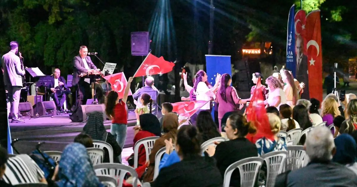 Bursa Kültürpark’ta zafer coşkusu