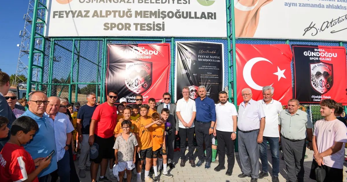 Bursa Osmangazi’den anlamlı dostluk turnuvası