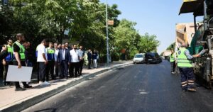Bursa Büyükşehir Belediyesi Başkan Vekili Şahin Biba, Osmangazi ilçesine bağlı
