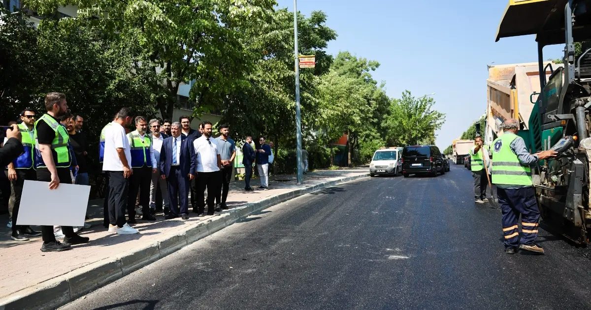 Bursa Panayır’ın altyapı ve yollarına Büyükşehir eli