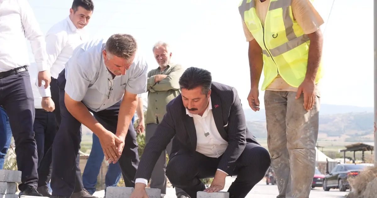 Bursa Yenişehir’de son 2 yılda 100 bin metrekare parke taşı döşendi