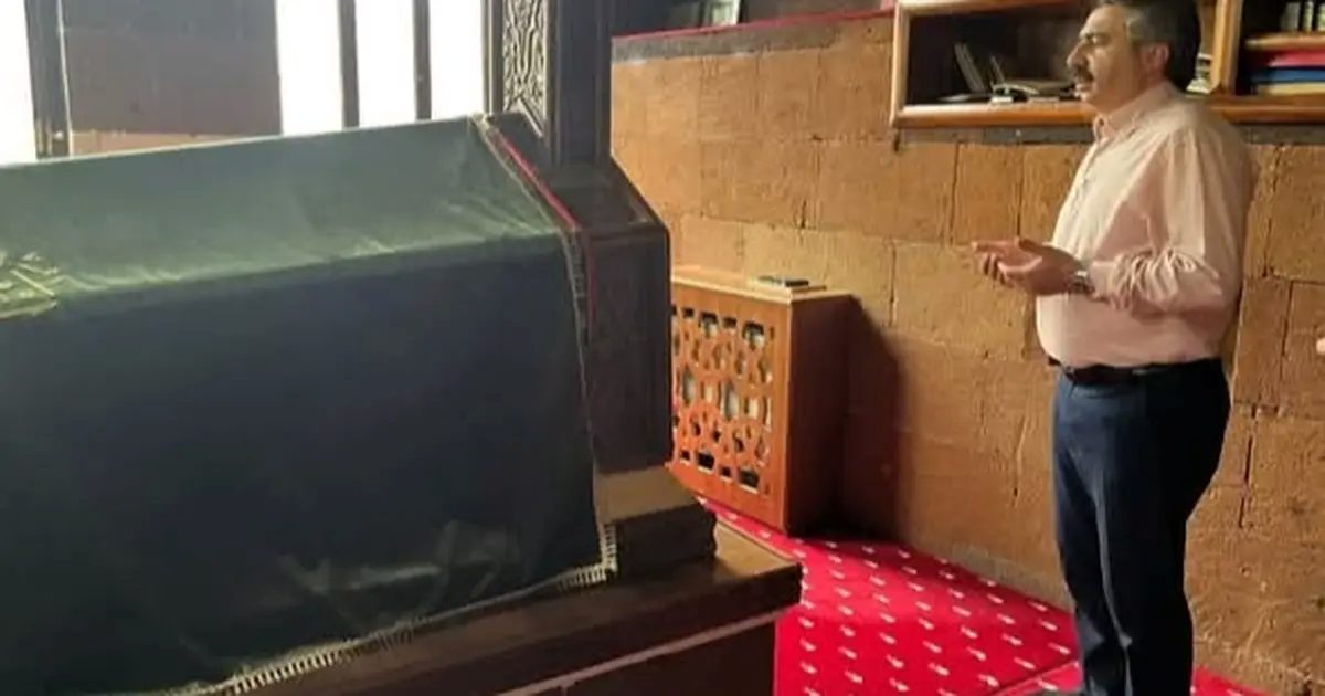 Bursa Yıldırım’dan Ahmed-i Hani Hazretleri’nin Türbesine ziyaret