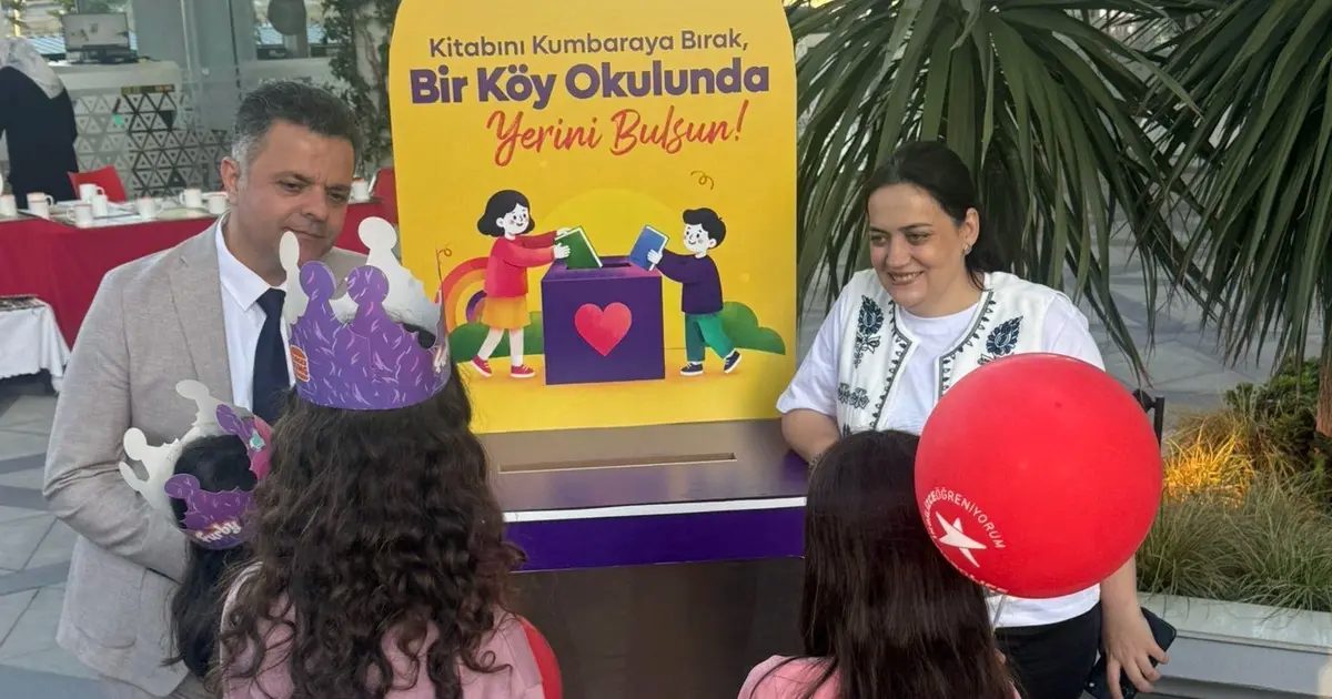 Bursa’da kırsal okul kütüphaneleri için kitap bağışı kampanyası