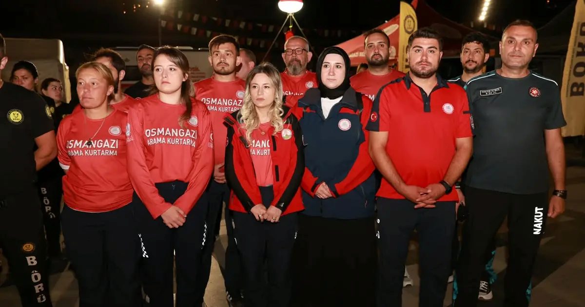 Bursa’da Osmangazi Belediyesi Marmara Depremini unutmadı