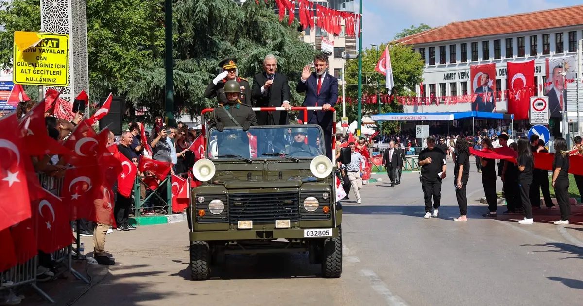 Bursa’da Zafer coşkusu
