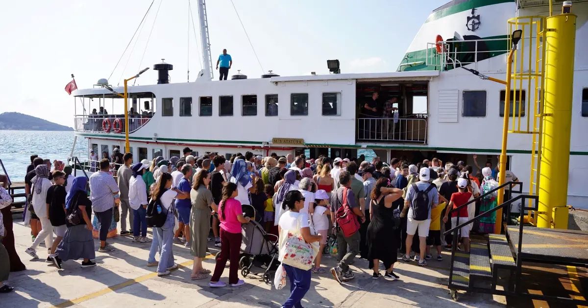 Büyükada seferleri yazın gözdesi oldu