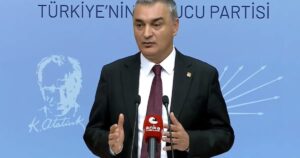 CHP Parti Sözcüsü Müslim Sarı, Merkez Yönetim Kurulu (MYK) toplantısının