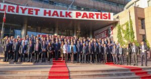 CHP’nin 81 il başkanı, Ankara’daki Genel Merkez’de bir araya gelerek