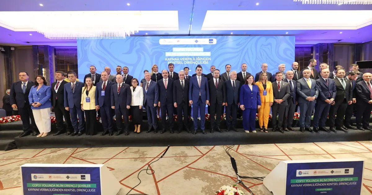 COP31 öncesi “İklim Dirençli Şehirlerin Geliştirilmesi” toplantısı