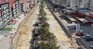 Ankara Büyükşehir Belediyesi’nin Dikimevi-Natoyolu Raylı Sistem Uzatma Hattı Projesi’nde çalışmalar