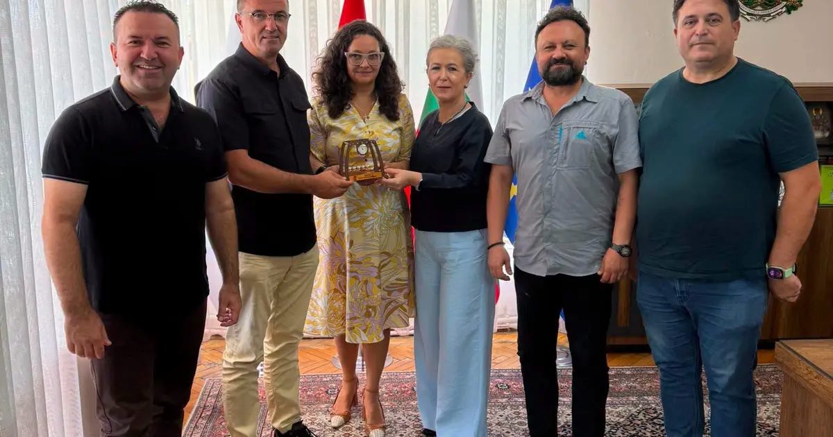 Edirneli gazetecilerden Bulgaristan Konsolosuna ziyaret