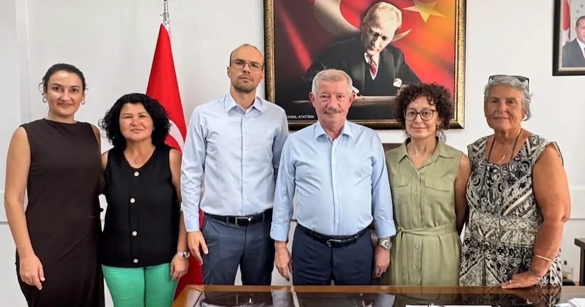 ERÇED’den Kaymakam Mercan’a ziyaret
