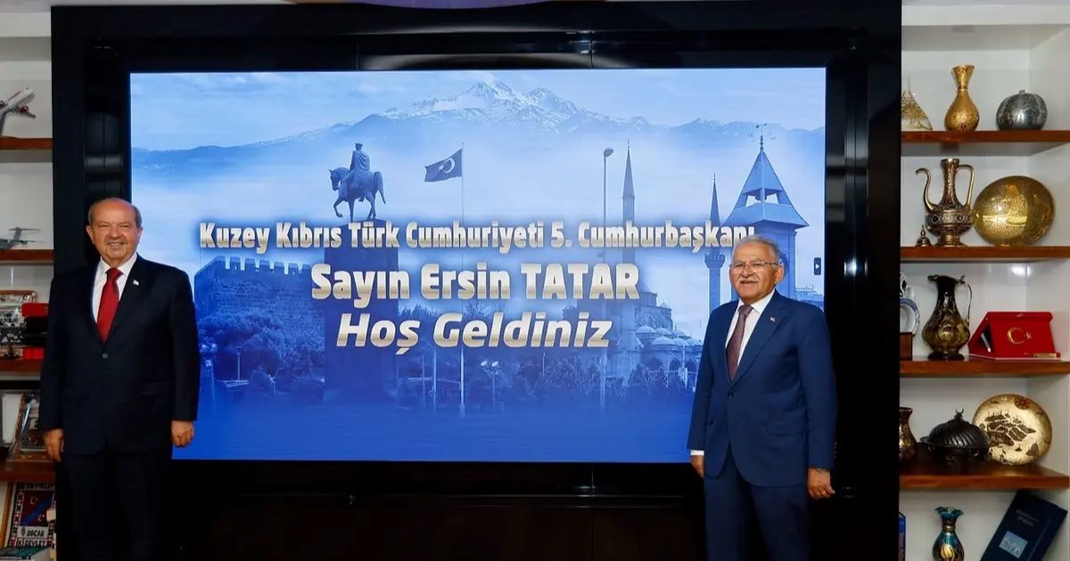Ersin Tatar’dan Memduh Büyükkılıç’a ‘Türk Dünyası’ tebriği