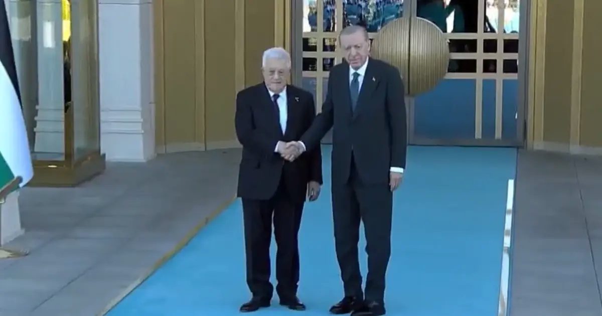 Filistin Devlet Başkanı Mahmud Abbas Başkent’te