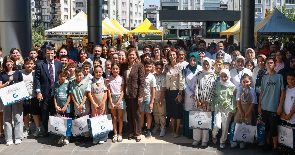 Gaziantep’te 11 farklı branşta 100 öğrenci final için yarıştı