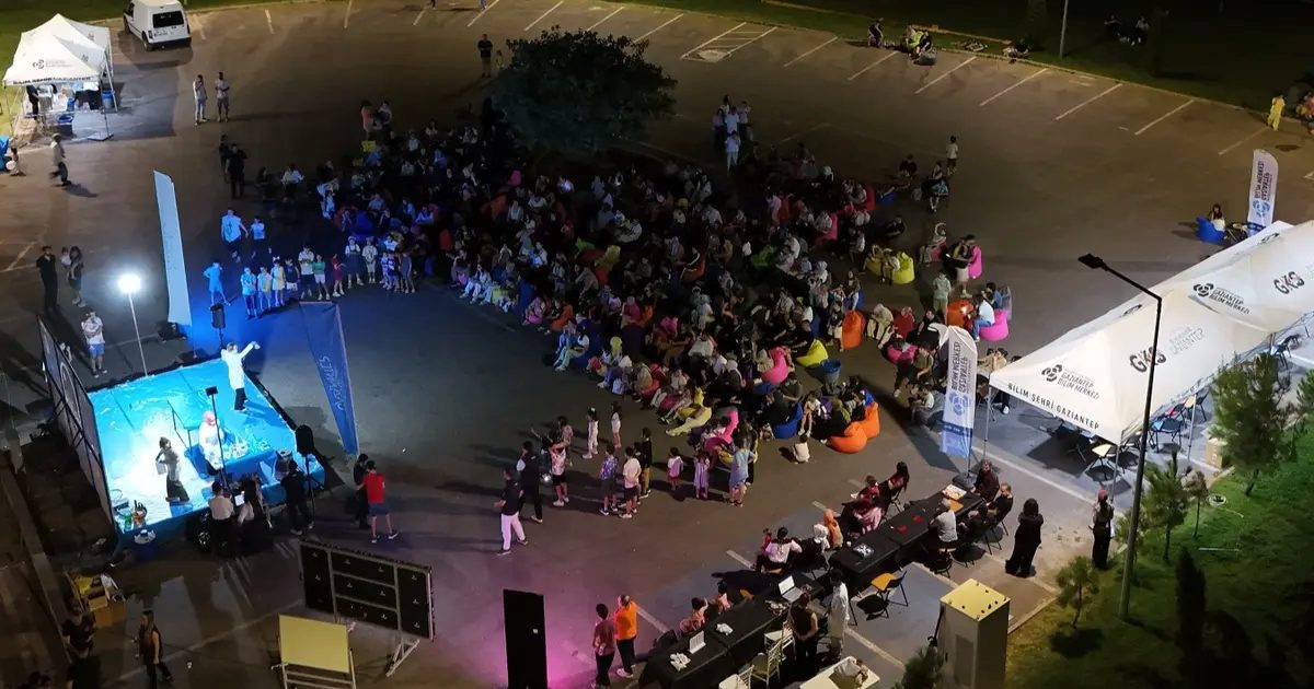 Gaziantep’te gökyüzü meraklıları ikinci kez buluştu